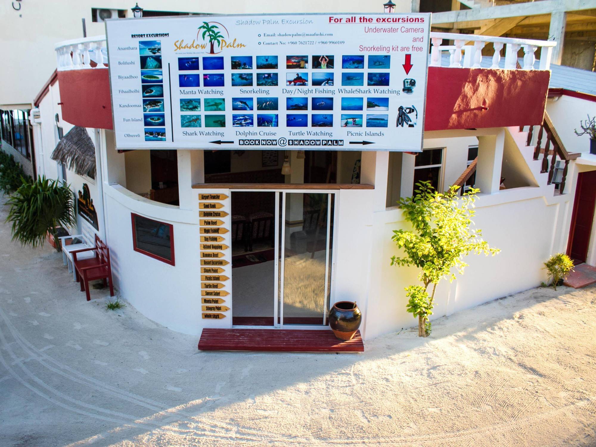 Shadow Palm Hotell Maafushi Exteriör bild